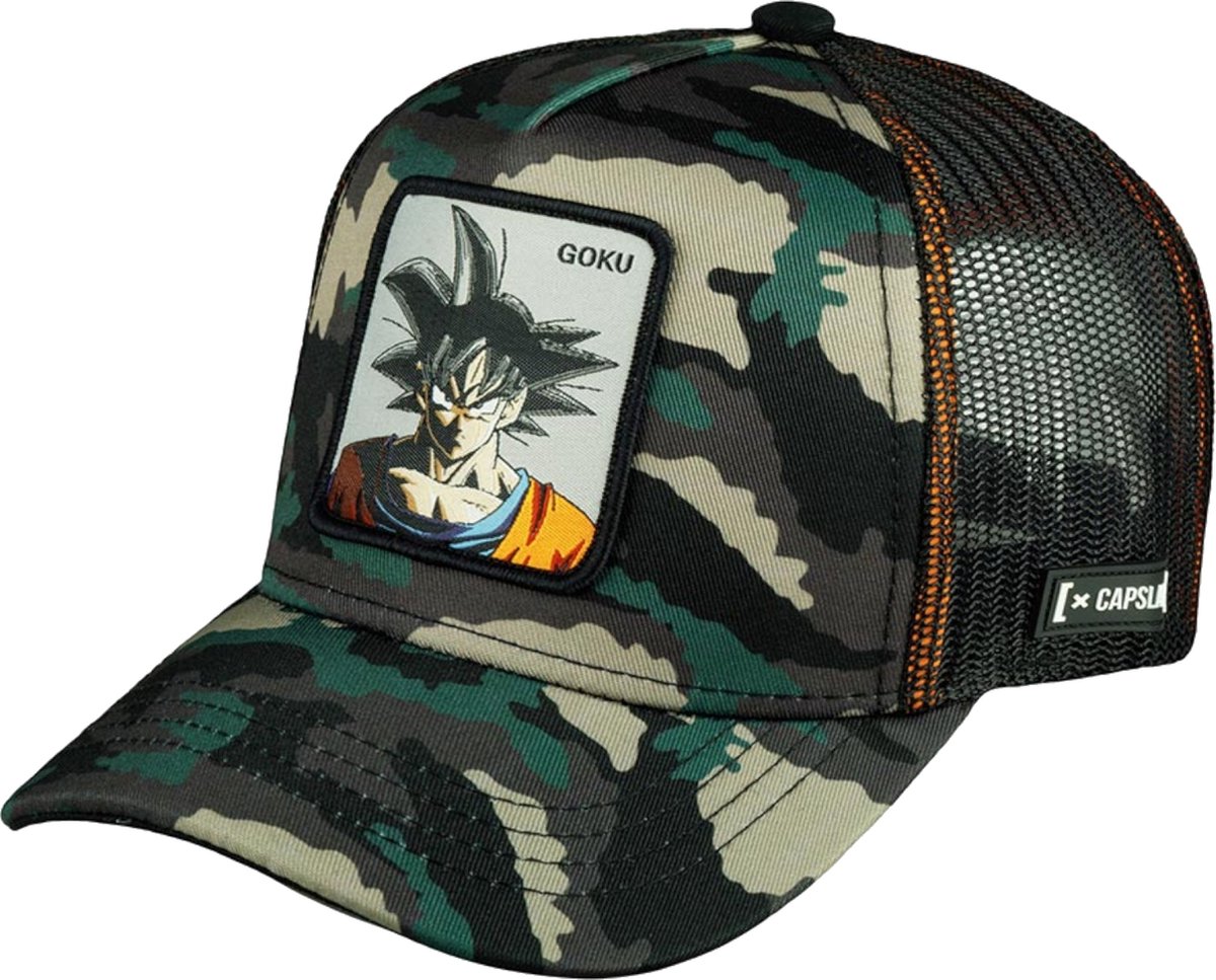 Capslab Dragon Ball Z Goku Cap CL-DBZ5-1-GOKC, Mannen, Groen, Pet, maat: One size