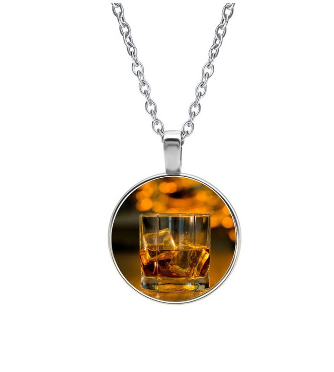 Ketting Glas - Whiskey