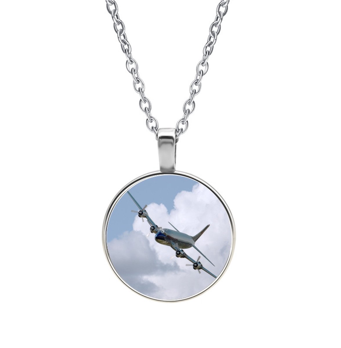 Ketting Glas - Vliegtuig