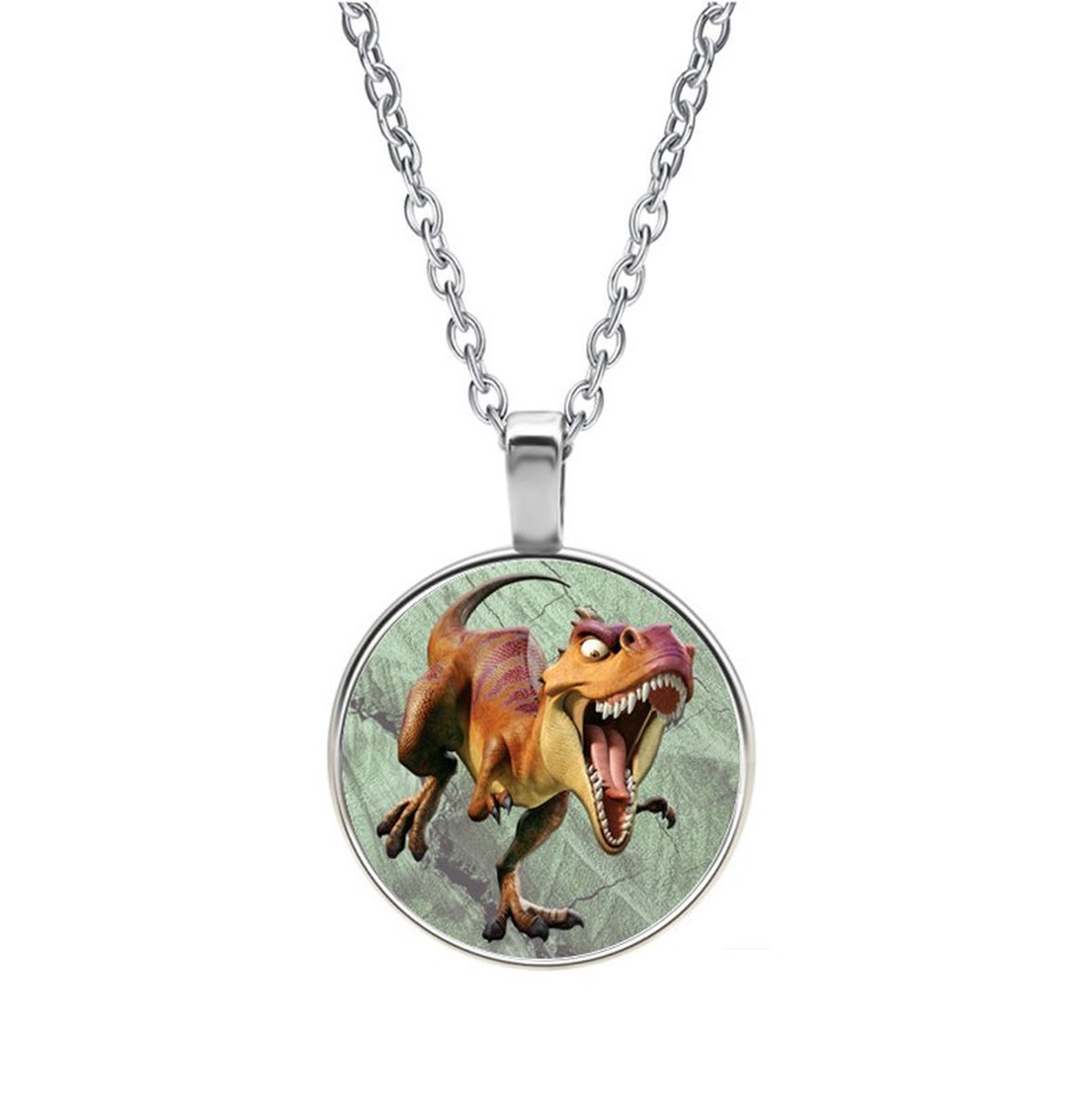 Ketting Glas - Dinosaurus
