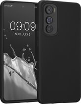 kwmobile telefoonhoesje geschikt voor Motorola Edge 30 - Hoesje voor smartphone - Back cover in mat zwart