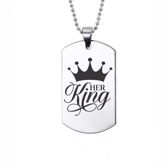 Ketting RVS - Her King