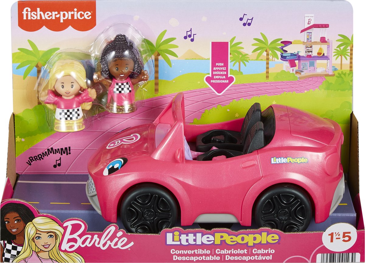 Fisher-Price Little People Barbie Cabrio