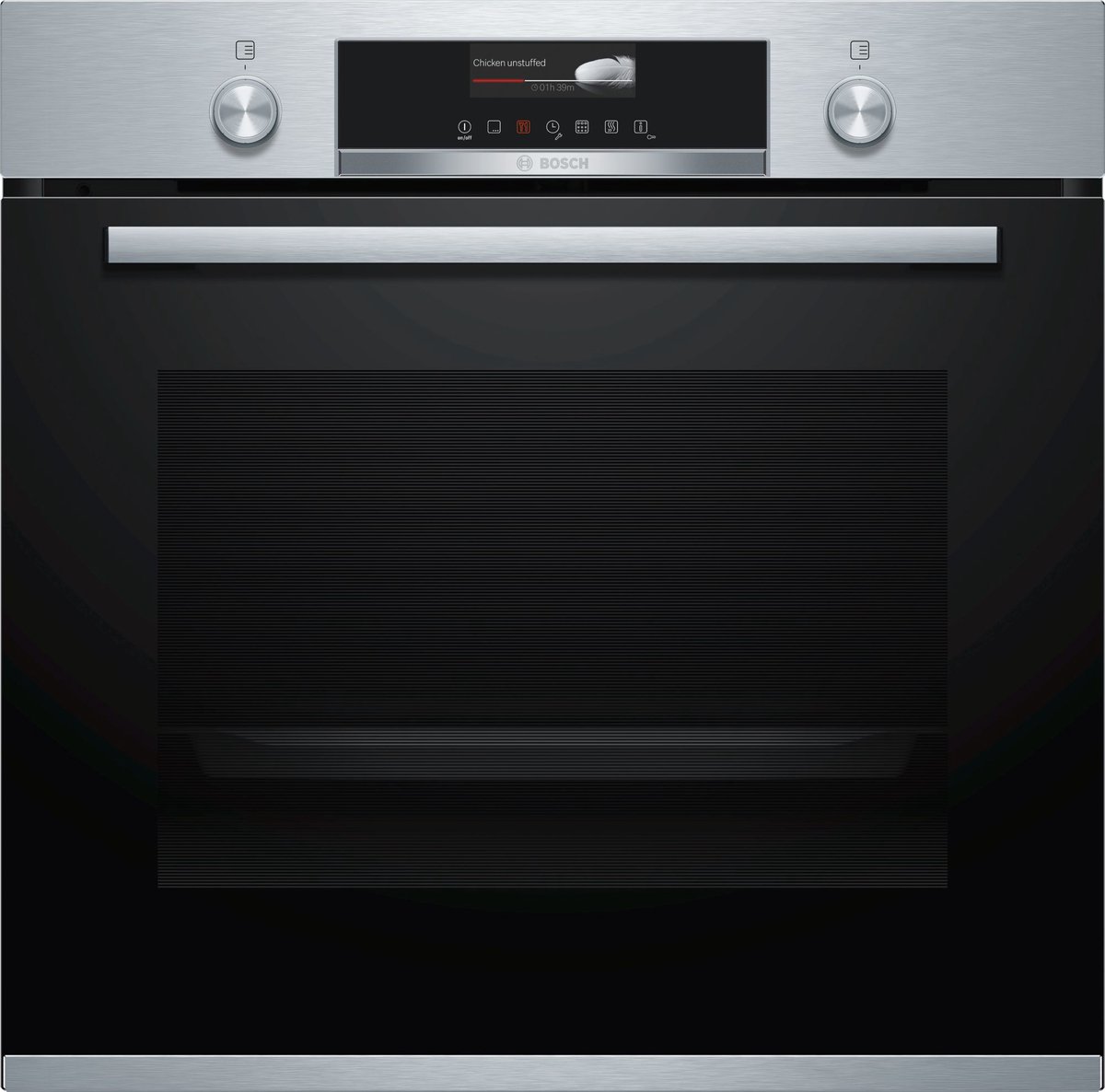 BOSCH HBG579BS0 Inbouwoven l 3600W Zwart Roestvrij staal