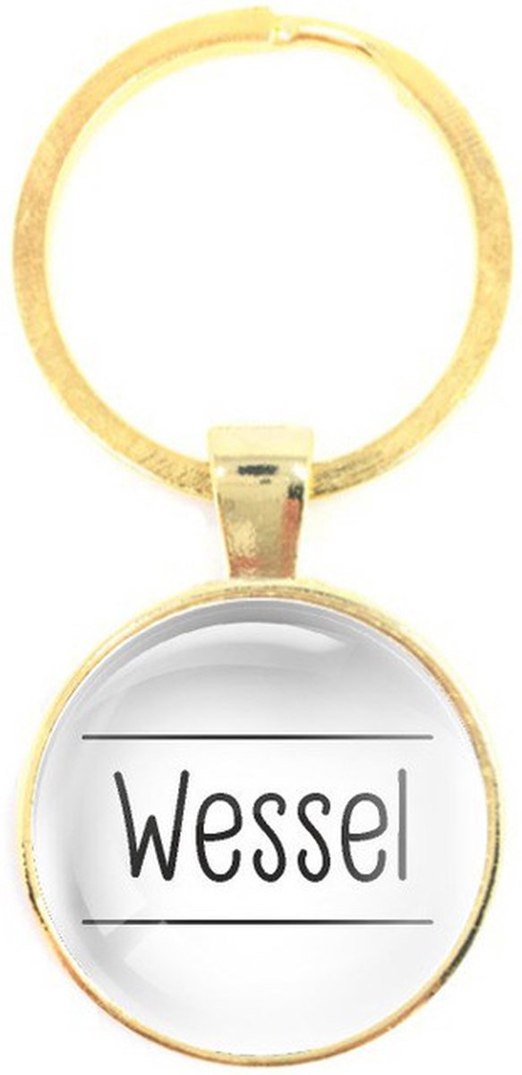 Sleutelhanger Glas - Wessel