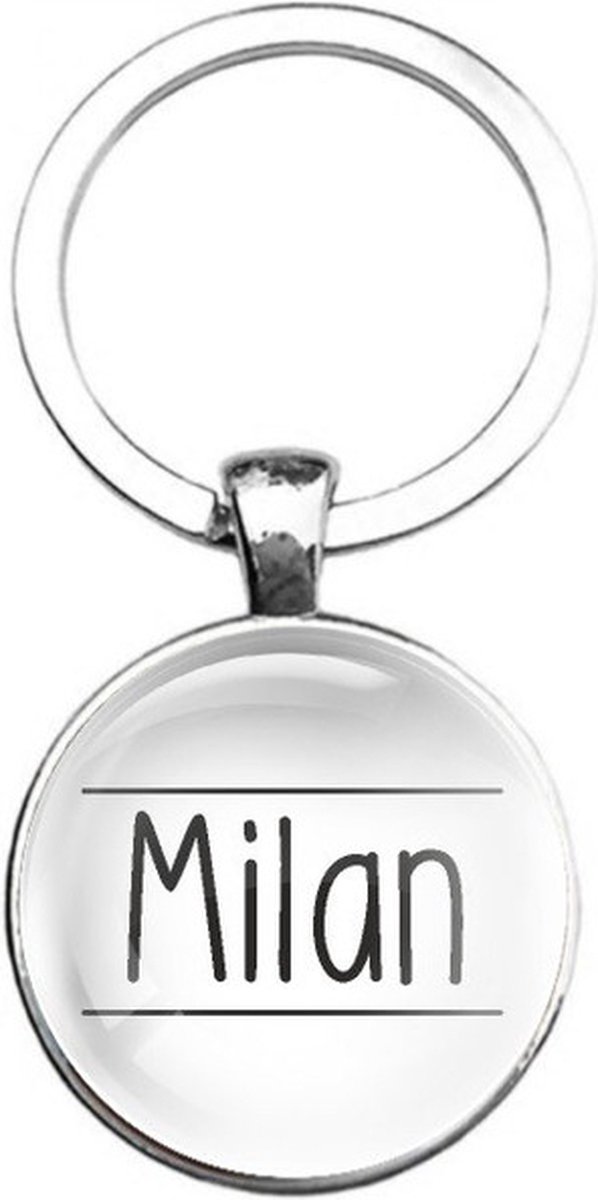 Sleutelhanger Glas - Milan