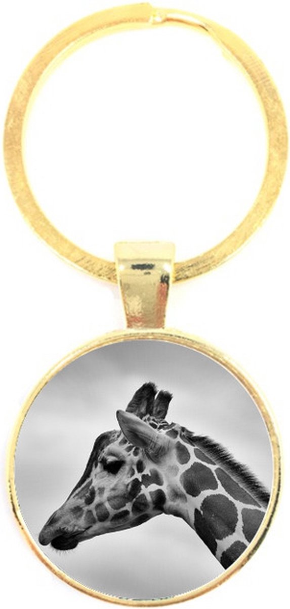 Sleutelhanger Glas - Giraffe