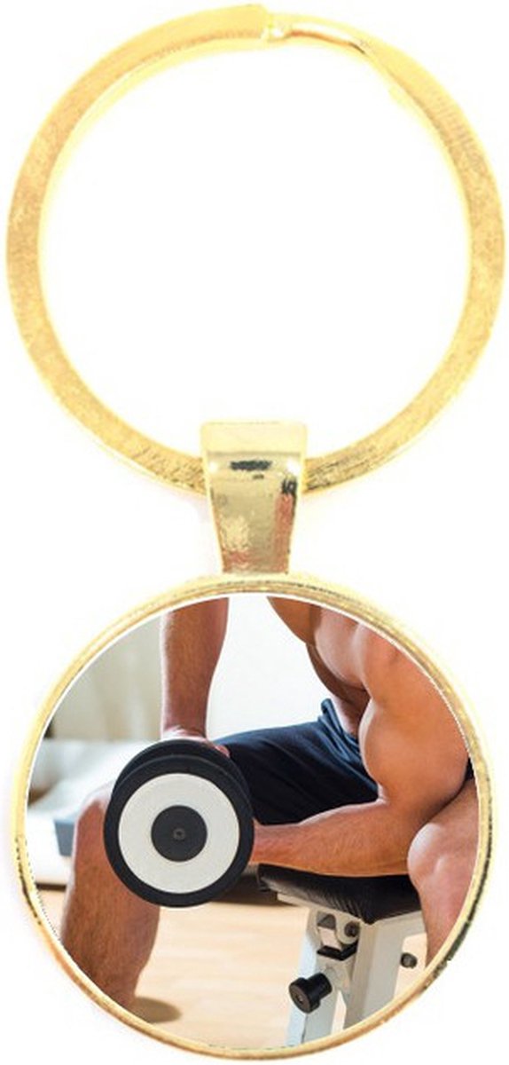 Sleutelhanger Glas - Trainen