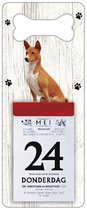 Scheurkalender 2024 Hond: Basenji