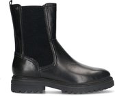 No Stress - Dames - Zwarte leren chelsea boots - Maat 42