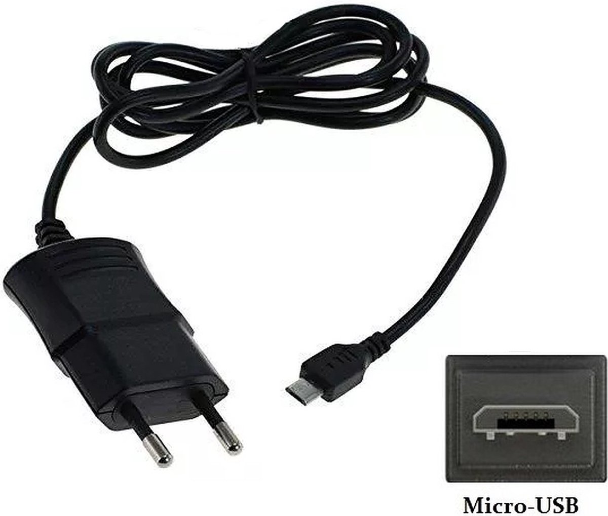 Chargeur Micro USB Subtel 5V 1A 1.1m - Compatible GPS TomTom, Charge Rapide Et Sécurisée