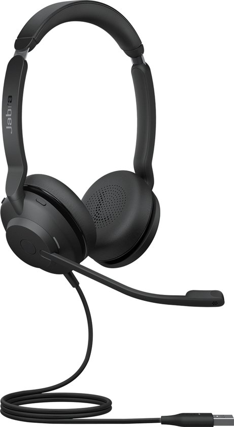 Draadgebonden headsets Jabra Evolve2 30, USB-A, UC Stereo