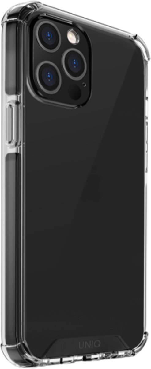 UNIQ - Combat - iPhone - 14 - Pro - 6.1 - hoesje - zwart/carbonzwart