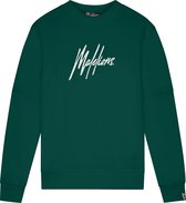 Malelions Men Essentials Sweater - Dark Green - XL
