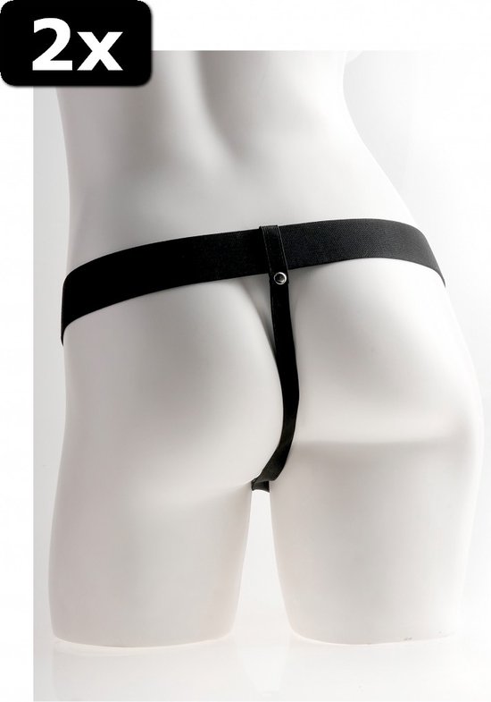 Fetish Fantasy Series 7 Inch Hollow Rechargeable Strap-on With Balls - Flesh main image 0