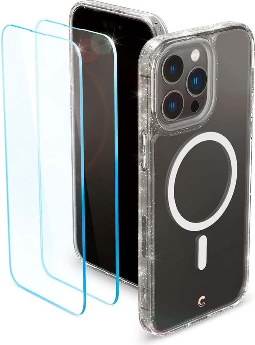 Spigen Cyrill Shine MagSafe Hoesje Geschikt voor Apple iPhone 14 Pro Max Glitter