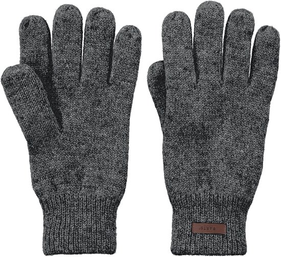 Barts Haakon Gloves Heren Handschoenen - L/XL - Donkergrijs