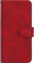 Mobigear Telefoonhoesje geschikt voor Vivo X80 Pro Hoesje | Mobigear Wallet Bookcase Portemonnee | Pasjeshouder voor 3 Pasjes | Telefoonhoesje voor Pinpas / OV Kaart / Rijbewijs - Rood