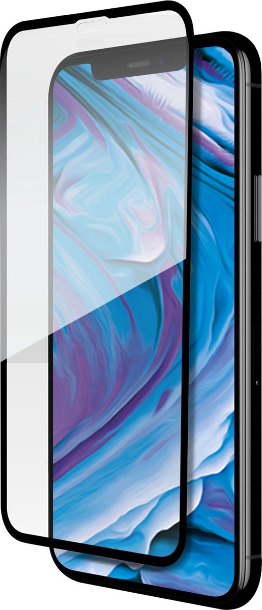 THOR Gehard Glas Ultra-Clear Screenprotector voor Apple iPhone XS Max - Zwart