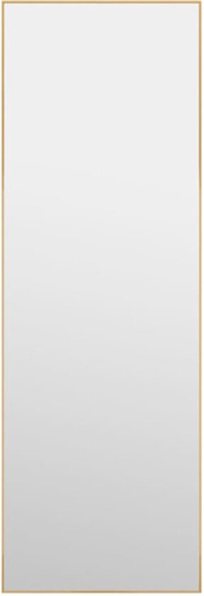 vidaXL - Wandspiegel - Goud - Hout - 50 x 70 cm | Leen Bakker