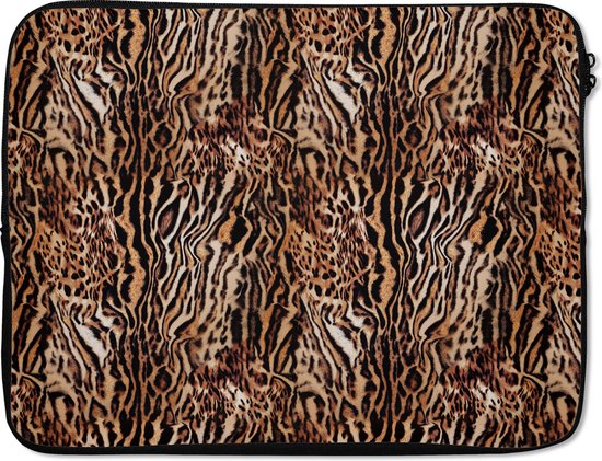 Housse d'ordinateur portable - Imprimé Tigre - Animal - Motif - Imprimé Panthère - Pochette d'ordinateur portable - Housse d'ordinateur portable - Ordinateur portable - 17 pouces
