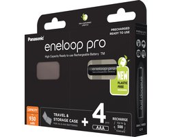 Panasonic Eneloop Pro 4x AAA 930mAh - Blister Van 4 + Doos