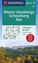 Wiener Hausberge, Schneeberg, Rax 1:25 000