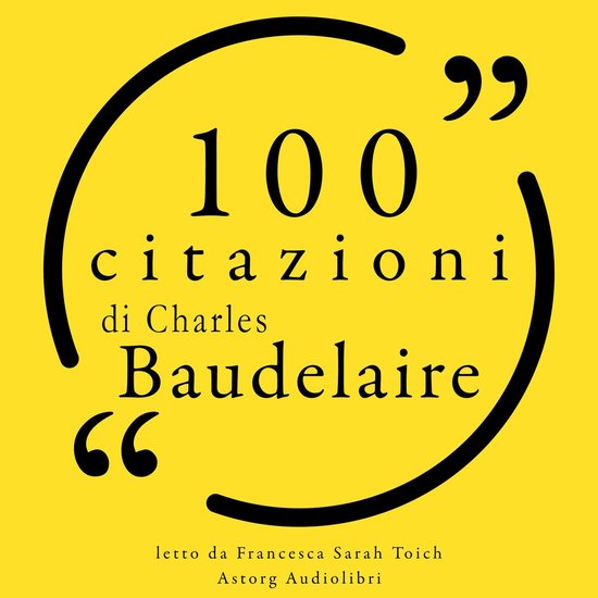 100 citazioni di Charles Baudelaire - cover