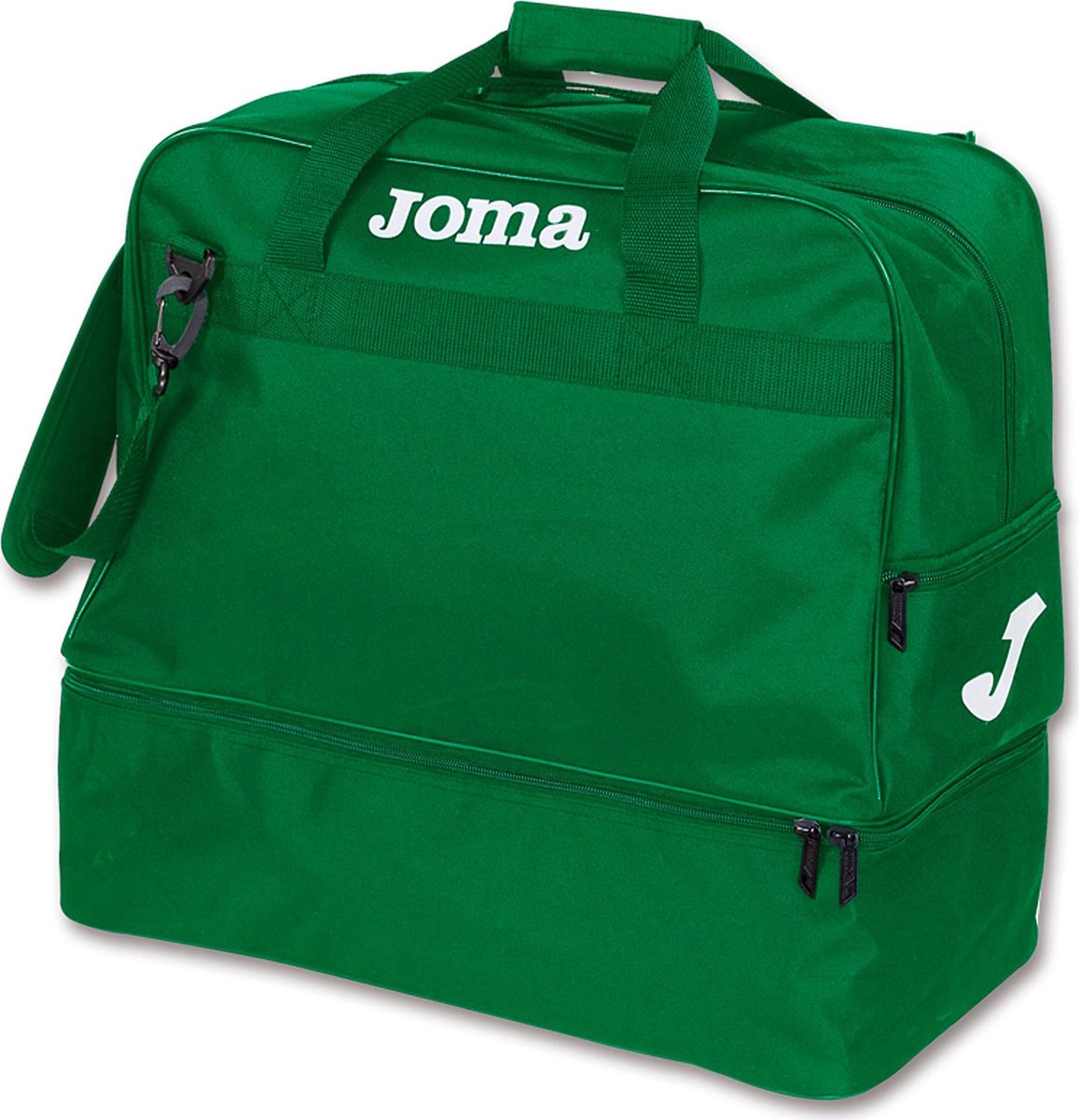 Joma Training III (Large) Sporttas Met Bodemvak - Groen | Maat: UNI op Prijzenvolger.com