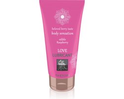 Shiatsu Love Eetbaar Glijmiddel - Framboos