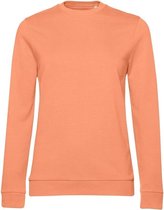 B&C Dames/dames Set-in Sweatshirt (Licht Oranje)