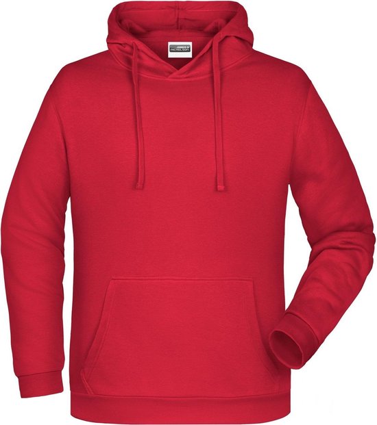 James And Nicholson Heren Basis Hoodie (Rood)