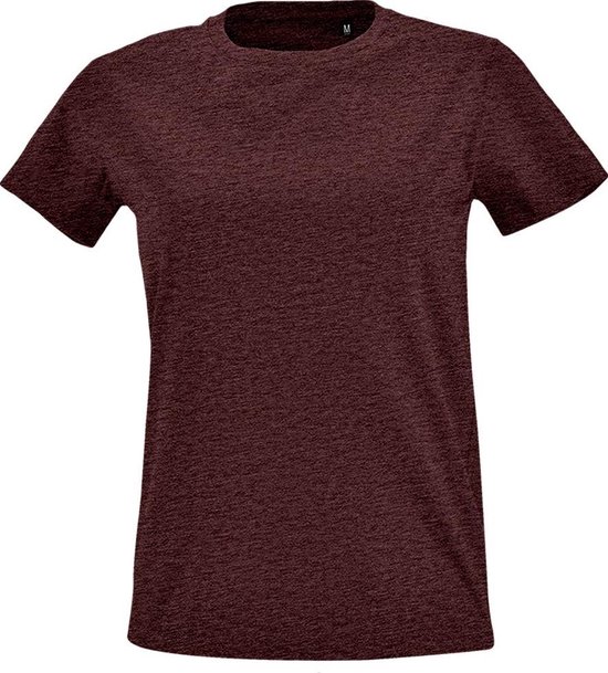 SOLS Dames/dames Imperial Fit T-Shirt met korte mouwen (Heide Ossenbloed)