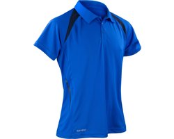Spiro Heren Sport Team Spirit Performance Polo Shirt (Royal/Navy)