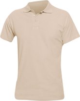 SOLS Heren Lente II Korte Mouw Zwaarlijvig Poloshirt (Zand)