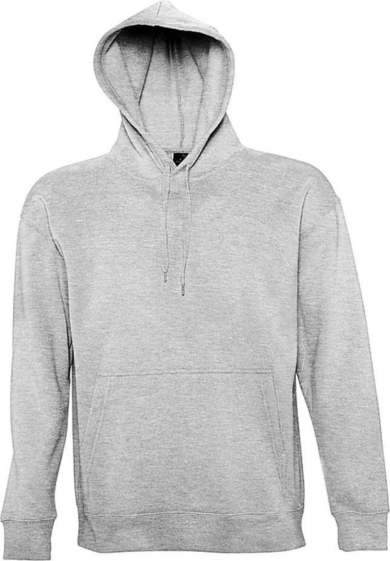 SOLS Slam Unisex Hooded Sweatshirt / Hoodie (Grijze Mergel)