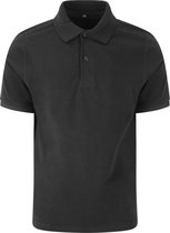 AWDis Just Polos Mens Stretch Pique Polo Shirt (Zwart)