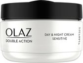 Olaz Double Action Dag- En Nachtcrème Voor Gevoelige Huid 50 ml