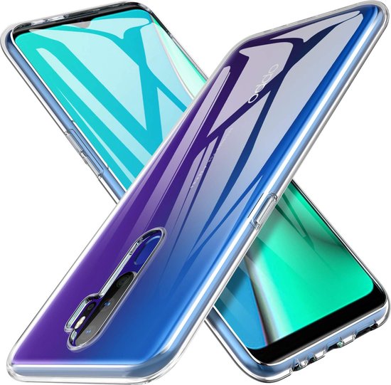 Silicone hoesje Geschikt voor: OPPO A9 2020 - transparant