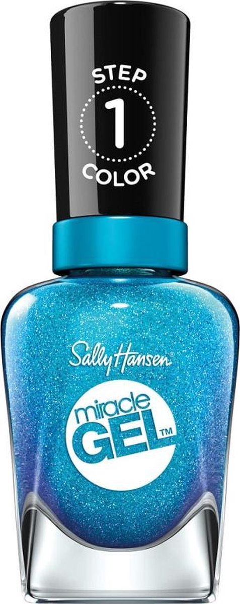 Sally Hansen _miracle Gel Lakier Do Paznokci 346 Light Blue 14 7ml