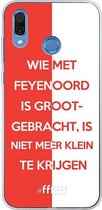 6F hoesje - geschikt voor Honor Play -  Transparant TPU Case - Feyenoord - Grootgebracht #ffffff