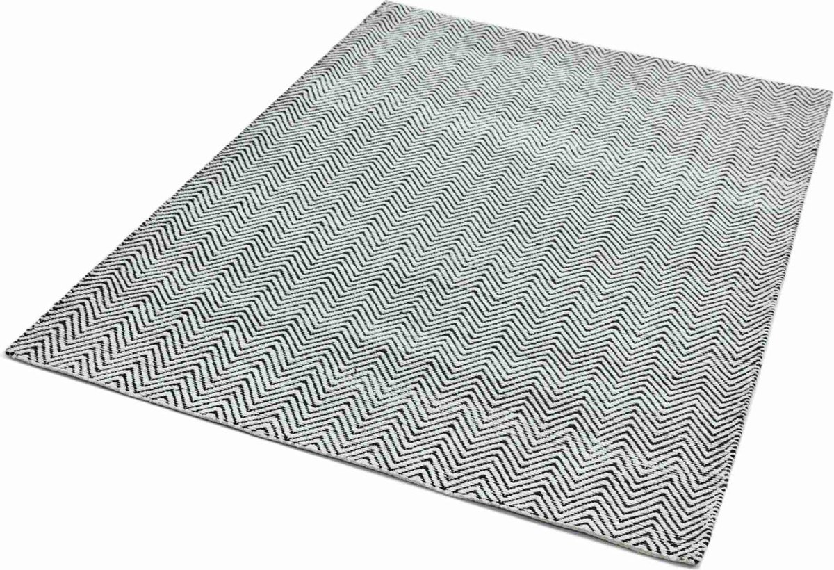 Easy Living - Laagpolig vloerkleed Easy Living Ives Black White - 160x230 cm
