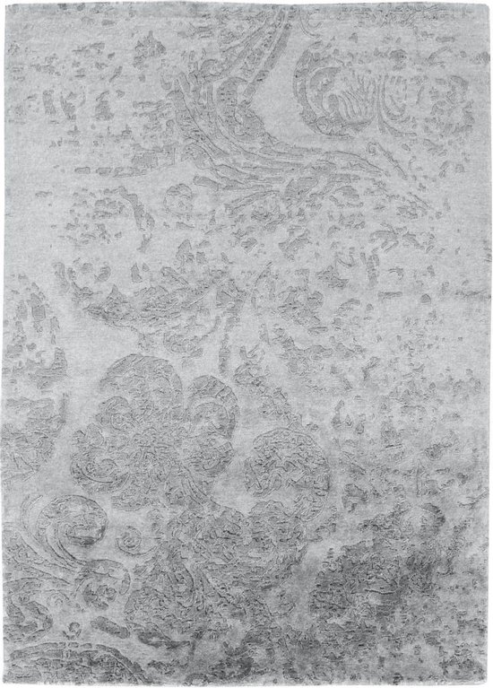 MOMO Rugs - Laagpolig vloerkleed MOMO Rugs Senses Baroque Silver - 250x350 cm
