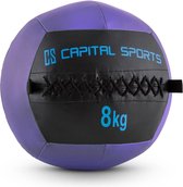 CAPITAL SPORTS Wallba Wall Ball  Kunstleer , Geschikt voor oefeningen in Core Training, Functional Training en Cross-Training