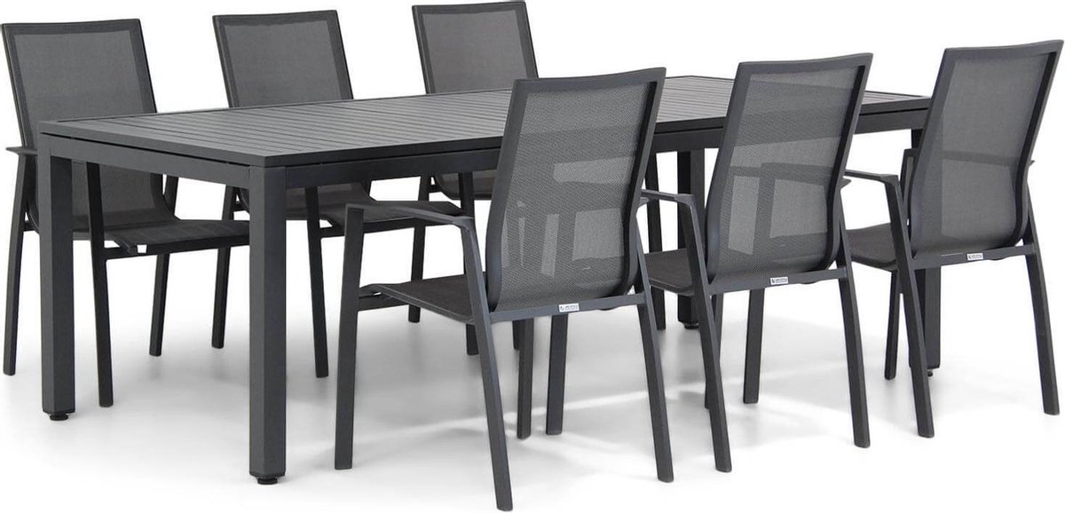 Lifestyle Ultimate/Concept 220 cm dining tuinset 7-delig