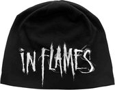 In Flames - Logo Beanie Muts - Zwart