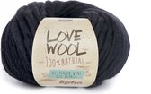 Katia - Love Wool - kleur 108 - Zwart - 100 gr. = 50 m.