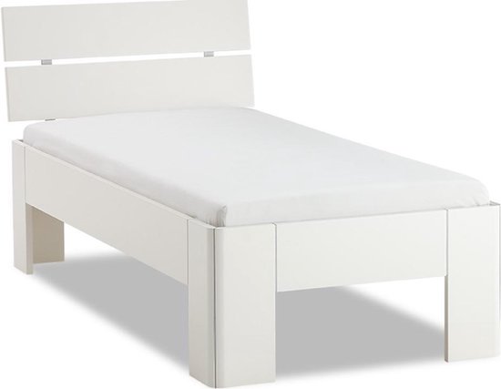 Beter Bed Select lit Fresh 450 avec tête de lit - 90 x 210 cm - Blanc