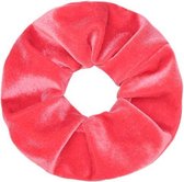 Scrunchie Velvet | Koraal ( roze hard)