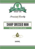 Stirling Soap Co. after shave Sharp Dressed Man 100ml